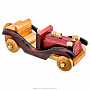 Деревянная игрушка "Машина ретро кабриолет", фотография 3. Интернет-магазин ЛАВКА ПОДАРКОВ