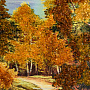 Картина янтарная "Пейзаж" 54х90 см, фотография 2. Интернет-магазин ЛАВКА ПОДАРКОВ