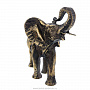 Бронзовая скульптура "Слон", фотография 2. Интернет-магазин ЛАВКА ПОДАРКОВ