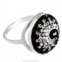 Кольцо с кристаллами Сваровски (серебро 925*), фотография 3. Интернет-магазин ЛАВКА ПОДАРКОВ