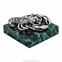 Статуэтка "Рак" на каменной подставке. Серебро 925*, фотография 4. Интернет-магазин ЛАВКА ПОДАРКОВ
