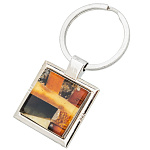 202853 Янтарь БРЕЛОК, янтарная мозаика