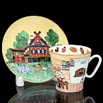 0073041 Фарфор Кофейная пара "ЧАЕПИТИЕ" объем 80 мл