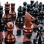 Шахматы с каменными фигурами 40х40 см, фотография 6. Интернет-магазин ЛАВКА ПОДАРКОВ