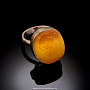 Кольцо с янтарем (серебро 925*) 8.03 гр., фотография 2. Интернет-магазин ЛАВКА ПОДАРКОВ