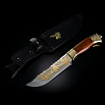 0026007 Златоуст Оружие сувенирное НОЖ укр.рук. шпон НС-29