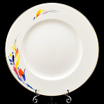 0048043/80.89389.00.1 ЛФЗ ТАРЕЛКА плоская.205мм Премиум"Огненный цветок" ТН1