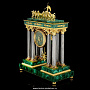 Часы из камня каминные "Триумфальная арка", фотография 1. Интернет-магазин ЛАВКА ПОДАРКОВ