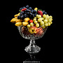 Стеклянная ваза для фруктов "TOYO", фотография 2. Интернет-магазин ЛАВКА ПОДАРКОВ