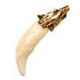 Кулон-амулет из кости "Клык волка", фотография 5. Интернет-магазин ЛАВКА ПОДАРКОВ