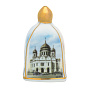 Колокольчик сувенирный "Москва", фотография 1. Интернет-магазин ЛАВКА ПОДАРКОВ