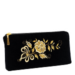 -2000115000016 Очечник "Чайная роза" бархат Разм. 10*19*2 Мод. 249-1 Рис. 2010 п.х.с. РН327 А