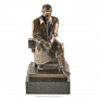 Бронзовая статуэтка " Изобретатель радио Попов А.С.", фотография 1. Интернет-магазин ЛАВКА ПОДАРКОВ