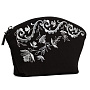 Косметичка "Нефертити". Черная с вышивкой, фотография 7. Интернет-магазин ЛАВКА ПОДАРКОВ