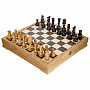 Шахматы-шашки с деревянными фигурами 37х37 см, фотография 13. Интернет-магазин ЛАВКА ПОДАРКОВ