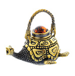 0047652/1991 Сувенир Чайник Черепаха  Сувенир (коньячный)