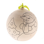 0074231 ЗАГОТОВКИ с контуром ШАР новогодний К550100