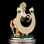 Лошадь Символ 2026 года. Подкова "На удачу". Златоуст