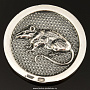 Монета на удачу "Крыса" (серебро 925*), фотография 1. Интернет-магазин ЛАВКА ПОДАРКОВ
