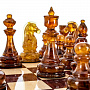 Шахматы с янтарными фигурами "Австрия" 37х37 см, фотография 5. Интернет-магазин ЛАВКА ПОДАРКОВ