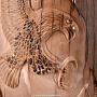 Скульптура (экран) из бивня мамонта "Орел с рыбой", фотография 3. Интернет-магазин ЛАВКА ПОДАРКОВ