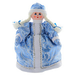 0033581/910351 Сувенир Кукла-ГРЕЛКА славянская на чайник "СНЕГУРОЧКА"