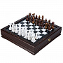 Шахматы из натурального камня 32х32 см, фотография 1. Интернет-магазин ЛАВКА ПОДАРКОВ