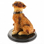 Скульптура из янтаря "Собака с щенками", фотография 4. Интернет-магазин ЛАВКА ПОДАРКОВ