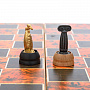 Шахматы деревянные малые "Галлы и римляне" 50х35 см, фотография 4. Интернет-магазин ЛАВКА ПОДАРКОВ
