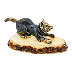 0047424/792 Сувенир Собака Дворняжка игривая Сувенир (белый)