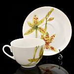 0044743/81.25531.00.1 ЛФЗ ЧАШКА+БЛЮДЕ Весенняя2"Желтая Орхидея"КН1