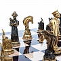 Шахматы с фигурами из бронзы "Деревенька" 48х48 см, фотография 5. Интернет-магазин ЛАВКА ПОДАРКОВ