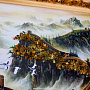 Картина янтарная "Пейзаж" 24х15 см, фотография 2. Интернет-магазин ЛАВКА ПОДАРКОВ