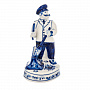 Статуэтка "Стрелочник". Гжель, фотография 3. Интернет-магазин ЛАВКА ПОДАРКОВ