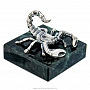 Статуэтка "Скорпион". Серебро 925*, фотография 1. Интернет-магазин ЛАВКА ПОДАРКОВ