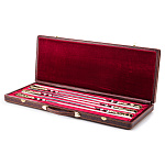 0055935  ШАШЛЫЧНЫЙ НАБОР "ЗВЕРИ В ОВАЛЕ"  В ШКАТУЛКЕ