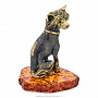 Статуэтка с янтарем "Собака Китайская Хохлатая", фотография 3. Интернет-магазин ЛАВКА ПОДАРКОВ