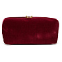 Косметичка "Листопад". Бордовая с вышивкой, фотография 5. Интернет-магазин ЛАВКА ПОДАРКОВ