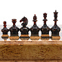 Шахматы из карельской березы с янтарными фигурами 37х37 см, фотография 4. Интернет-магазин ЛАВКА ПОДАРКОВ