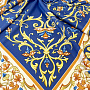 Платок шелковый "Зачатьевская монастырская роспись" 90х90 см, фотография 2. Интернет-магазин ЛАВКА ПОДАРКОВ