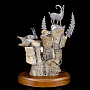 Скульптура из рога горного козла "Козероги", фотография 5. Интернет-магазин ЛАВКА ПОДАРКОВ