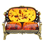 0047616/1526 Сувенир Стул Софа Сувенир (коньячный)