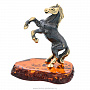 Статуэтка с янтарем "Лошадь", фотография 1. Интернет-магазин ЛАВКА ПОДАРКОВ