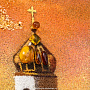 Картина янтарная "Храм Христа Спасителя" 60х40 см, фотография 3. Интернет-магазин ЛАВКА ПОДАРКОВ