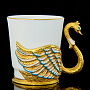 Набор чайно-кофейный "Лебеди" на 2 персоны Златоуст, фотография 4. Интернет-магазин ЛАВКА ПОДАРКОВ
