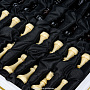 Шахматы с инкрустацией и фигурами из янтаря "Кристалл" 42х42 см, фотография 11. Интернет-магазин ЛАВКА ПОДАРКОВ