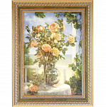 Картина репродукция "Роза на террасе" 