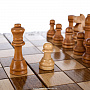 Шахматы деревянные резные "Дорожные", фотография 4. Интернет-магазин ЛАВКА ПОДАРКОВ