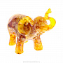 Янтарная статуэтка "Слон", фотография 2. Интернет-магазин ЛАВКА ПОДАРКОВ