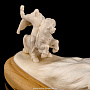 Скульптура из кости "Бой Руслана с головой", фотография 5. Интернет-магазин ЛАВКА ПОДАРКОВ